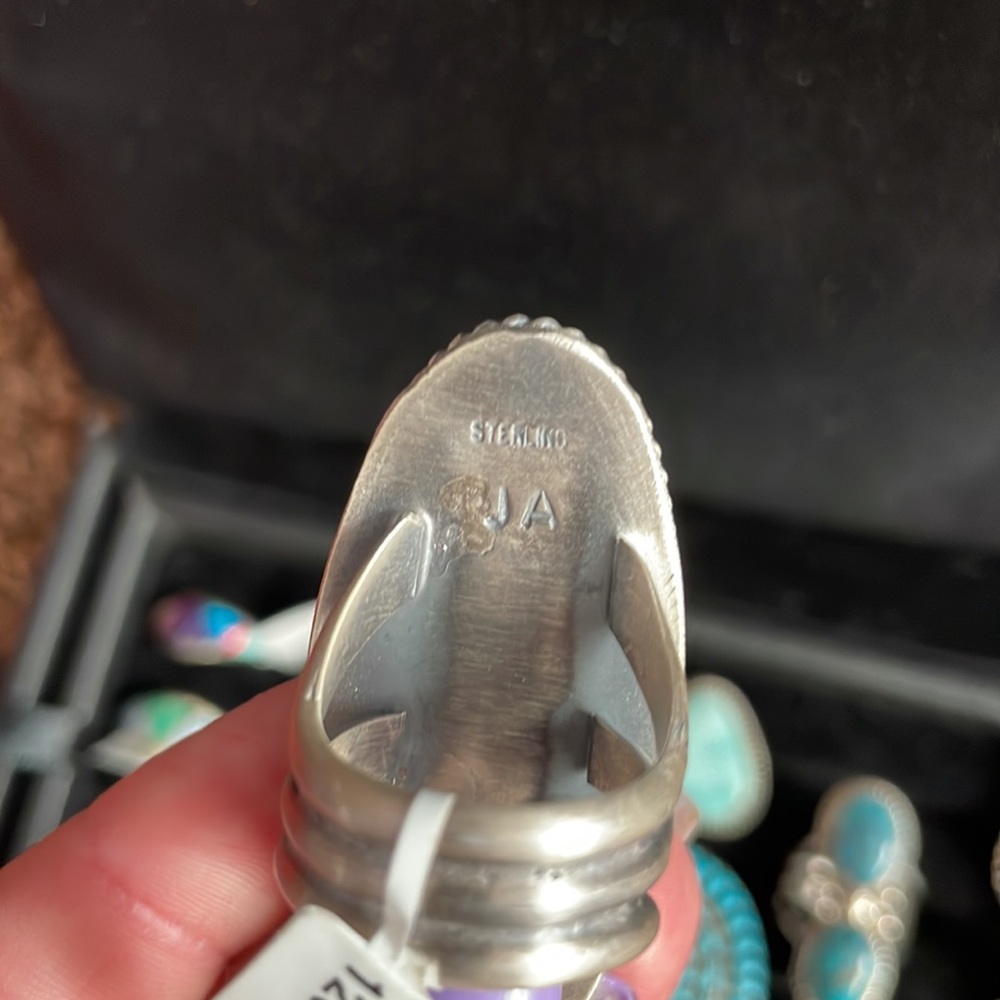 Sterling silver ring - Picture 3 of 4
